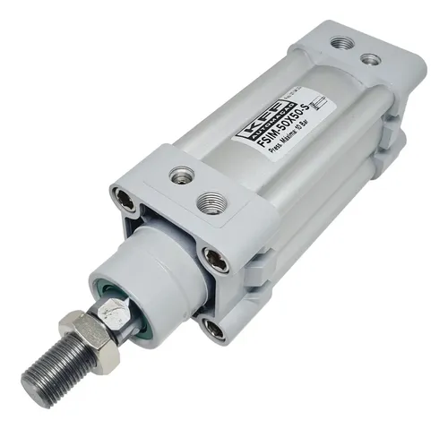 Cilindro Pistão Pneumático Dupla Ação Ø80 x 200 Curso