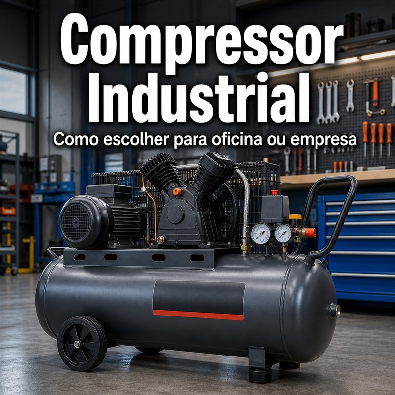 compressor industrial como escolher para oficina ou empresa