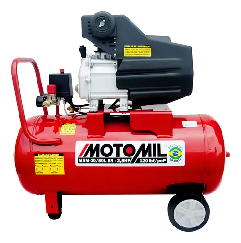 Motomil MAM-10/50LBR 50L 2.5HP Monofásico