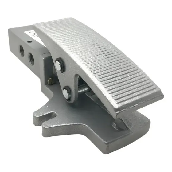Válvula Pneumática Pedal Retorno Mola 5/2 Vias Rosca 1/4 BSP