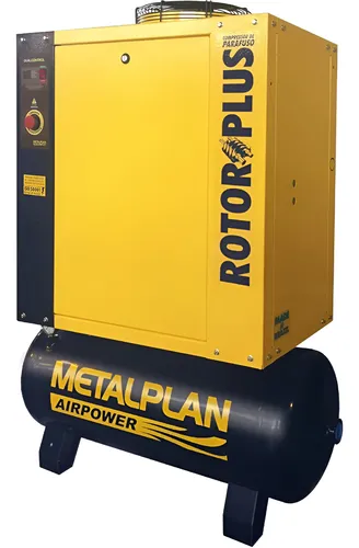 Compressor de parafuso Metalplan RP10 97 litros 10 HP