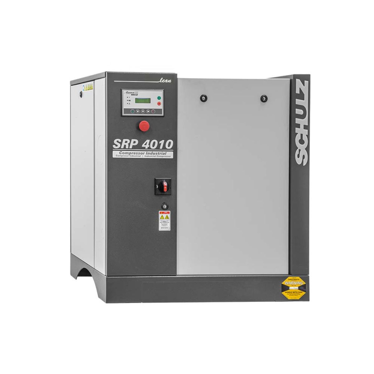 Compressor de parafuso Schulz SRP 4010E 10 HP com reservatório 230 litros