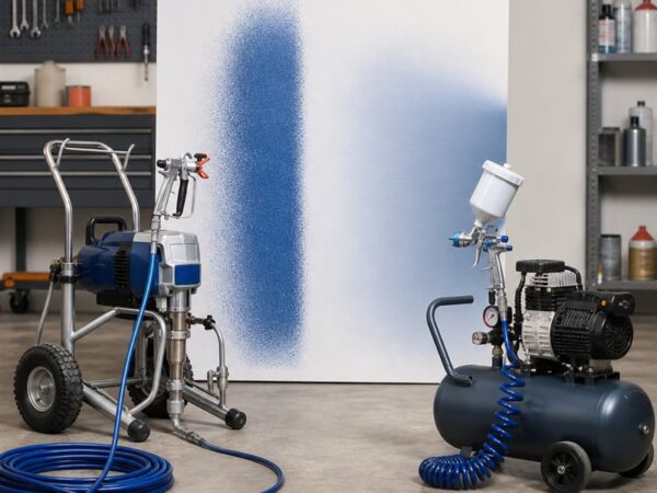 Máquina de pintura airless ou compressor com pistola para pintura
