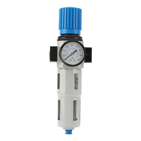 Filtro regulador de ar 3/8 com manômetro para compressor