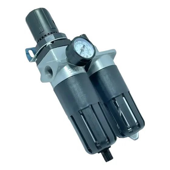 Filtro regulador de ar com lubrificador Werk 1/2 para compressor