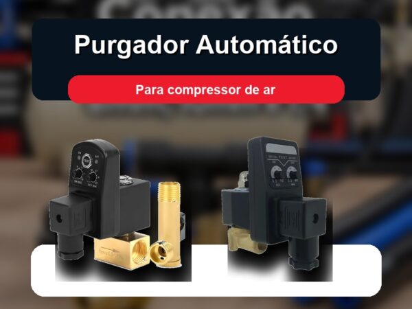 purgador automatico para compressor de ar realista 2026