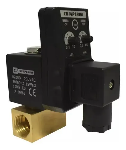 purgador dreno eletrônico compressor odonto 1/2 220v