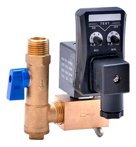 purgador eletrônico dreno automático para compressor 1/2 220v alternativa