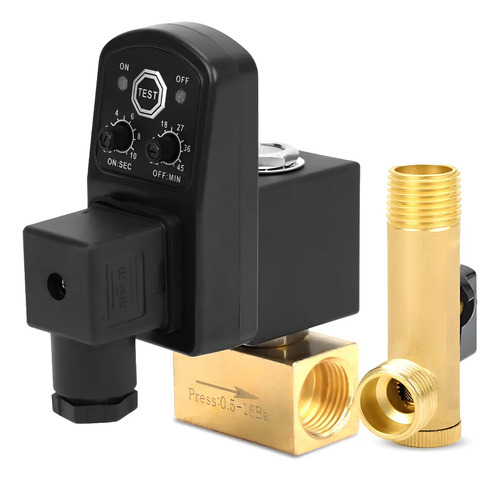 purgador eletrônico dreno automático para compressor 1/2 220v