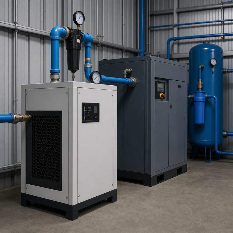 Secador de ar comprimido para compressor industrial
