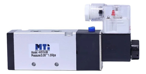válvula pneumática solenoide 5/2 retorno mola 1/4 4v310