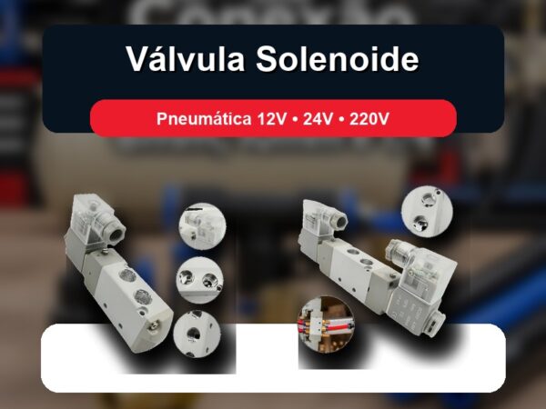 valvula solenoide pneumatica 12v 24v 110v 220v realista